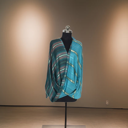 REVERSIBLE STRIPES STOLE