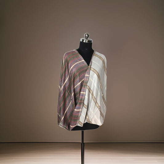 REVERSIBLE STRIPES STOLE