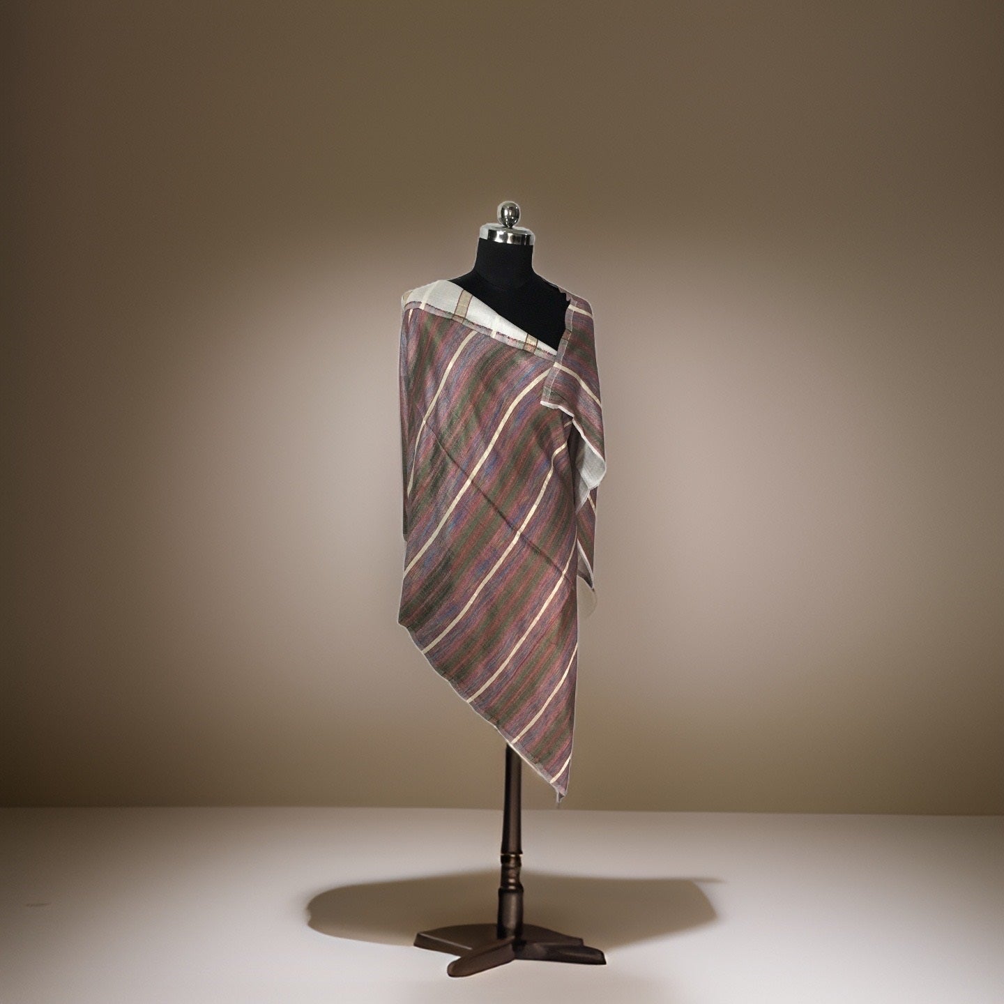 REVERSIBLE STRIPES STOLE