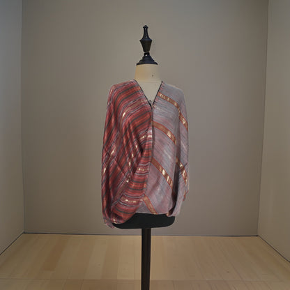 REVERSIBLE STRIPES STOLE