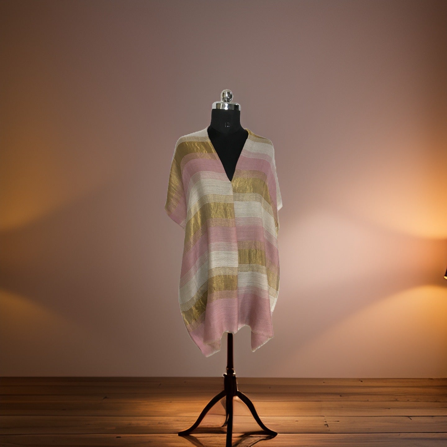 REVERSIBLE ZARI STOLE