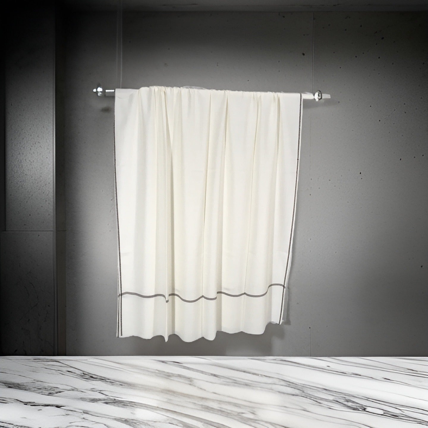 CONTRAST BORDER LOHI